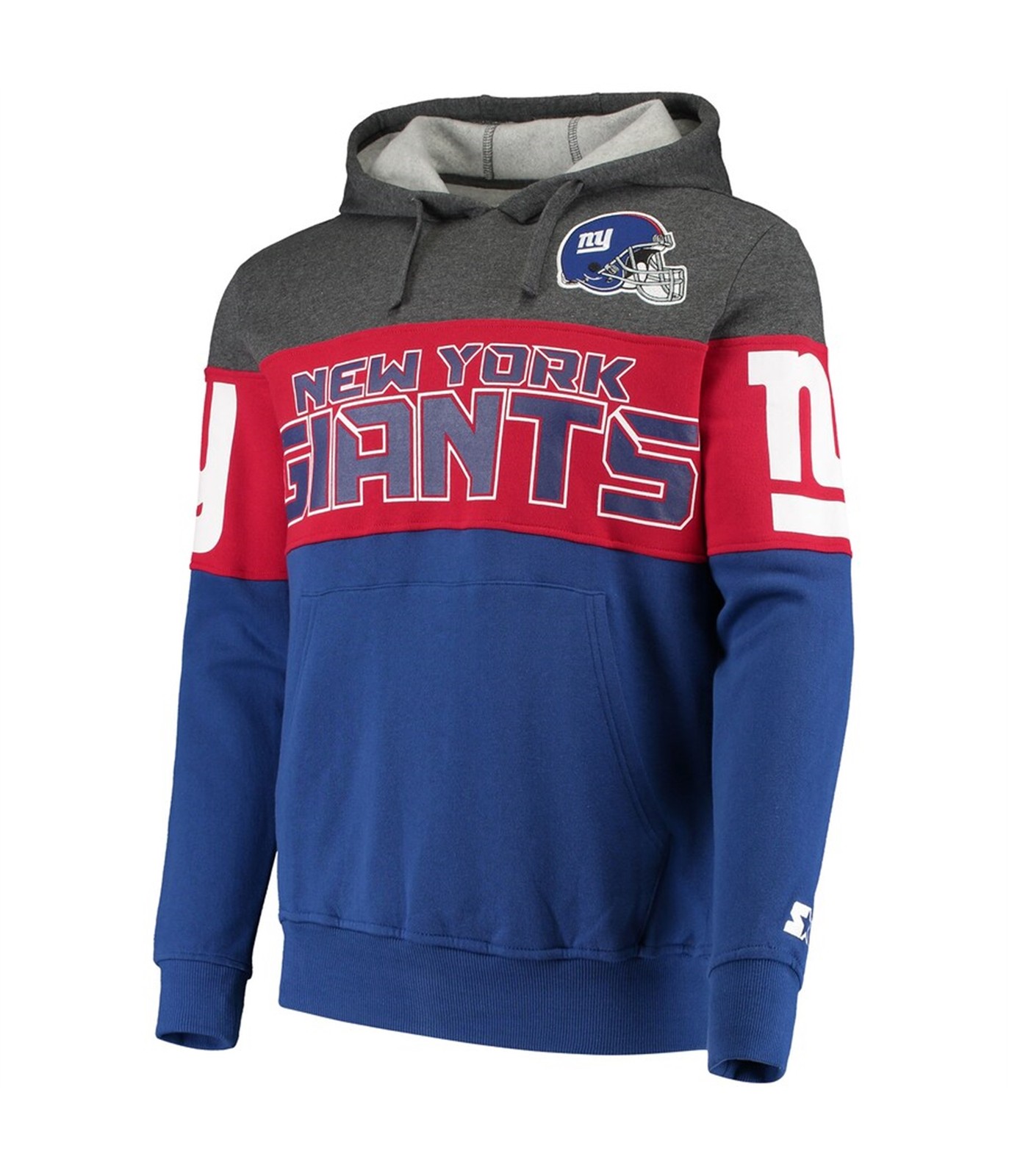 Мужская толстовка STARTER Mens New York Giants Hoodie разноцветная большого размера 7190₽