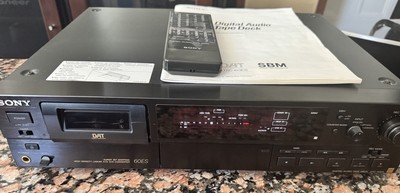 SONY DTC-60ES | Digital Audio Tape Deck | With Manual and Remote - For Parts