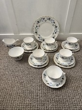 Vintage Colclough Linden Bone China Tea Set 20 piece Set