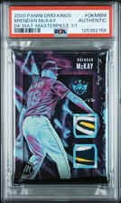 Brendan McKay Diamond Kings 1/1 Dual Material Patch Rookie PSA Authentic