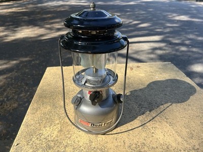 Coleman Model 285-700T Dual Fuel 2-Mantle Lantern 1998, No Pressure, For Parts