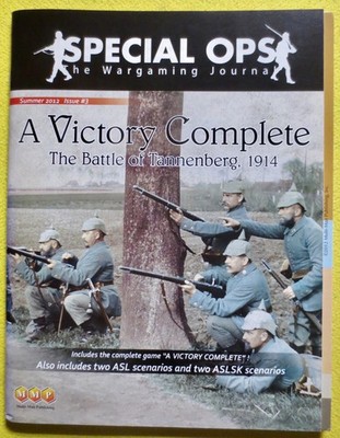 Special Ops Issue #3 Summer 2012 MMP Games Complete with counter sheet unpunched