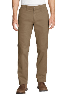 Eddie Bauer Herren Hose Legend Wash Flex Chinohose, Sand, W32/L34