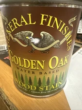 General Finishes Water Based Wood Golden Oak Stain Quart