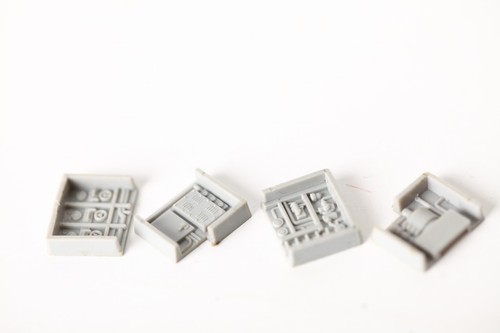 Roco H0 Repuesto para E 118 049-6 DB Azul Piezas Laterales para un Lado (353268) | Condition: Gebraucht