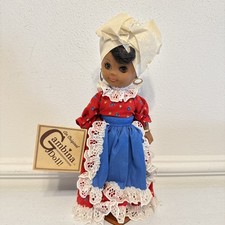 Cambina Doll An Original Handmade In New Orleans Vintage Doll with Stand 12 Inch