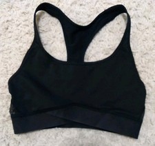 Victoria's Secret Victoria Sport Black Small Racerback Sports Bra Great Cond.