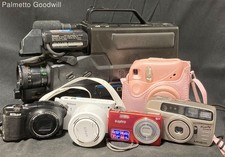 Lot Of 6 Total Various Assorted Cameras Various Brands Read Description