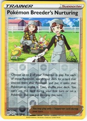 Pokemon Breeder's Nurturing 166/189 Darkness Ablaze Reverse Holo
