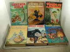 Piers Anthony 6 Xanth Books Hardcover Book Club Editions with Dust Jacket Art