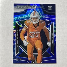 2023 Panini Rookies & Stars Riley Moss True Blue SP /49 Denver Broncos