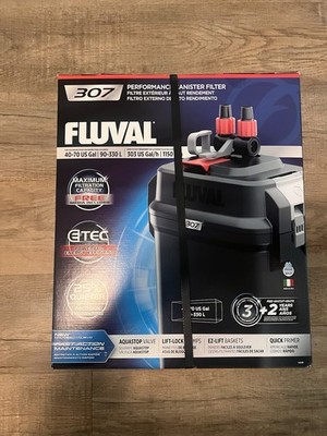 Fluval 307 Performance Canister Filter - 40-70 Gallons / 303 GPH (New in Box)