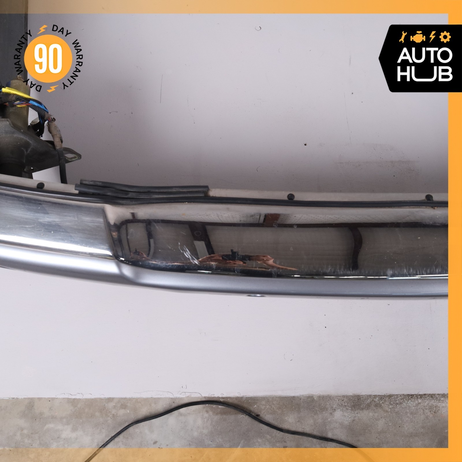 00-02 Rolls Royce Silver Seraph Rear Bumper Cover Assembly Silver OEM