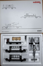 Märklin Spur H0 45093 Güterwagen Set "Flugzeugtransport" in OVP
