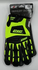212 Performance Super Hi-Vis Impact Gloves for Construction and Mechanics Size L