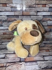 Mary Meyer Taggies Floppy Buddy Puppy Dog Brown Tan 13  Plush Baby Lovey Pellets