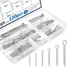 Cotter pin assortment stainless steel for hitch and repair