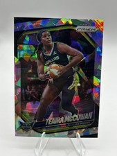 Teaira McCowan 2025 Prizm Cracked Ice #48 Dallas Wings WNBA