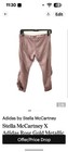 Stella McCartney X Adidas Rose Gold Cropped Leggings Womens L — photo 2