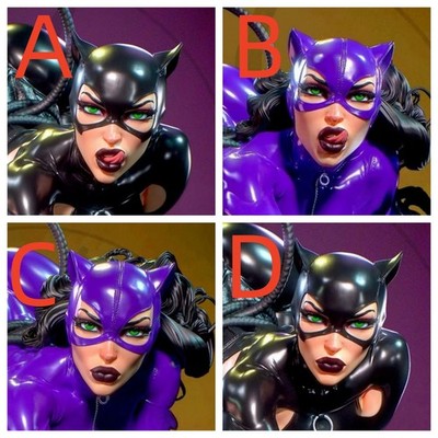 1/6 1/12 1/18 scale Comics Selina Kyle Head Sculpt Carved Model Toys