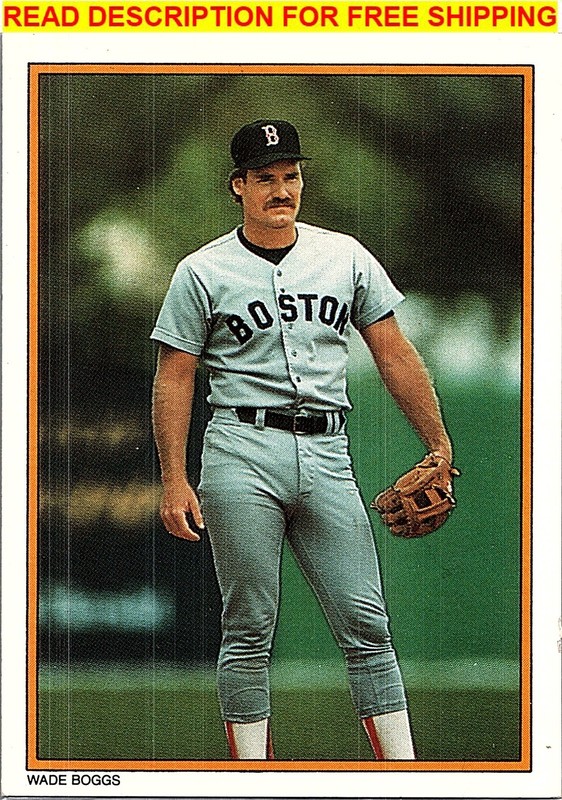 📢FreeShip=Read Info📢Wade Boggs 1987 Topps All-Star Set Collector's Edition