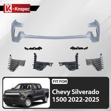 For 2022-2025 Chevy Silverado 1500 Front Upper Bumper Cover End Cap Air Duct