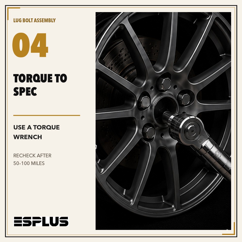 Bentley Bentayga 2015-2027 Wheel bolt Black