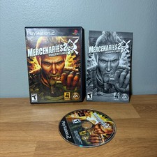 Mercenaries 2: World in Flames (Sony PlayStation 2, 2008) ps2 Complete CIB