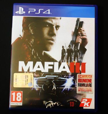 Mafia III - PlayStation 4 / PS4 - USK 18 UNCUT - Neuwertig - ITA ENG inkl. Map!