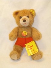 Plush Toy Steiff Knoepfchen Teddy Bear Limited Edition with Red Pants 0218/16