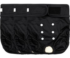 3 PACK NEW SIZE S Reusable Washable Dog Diapers Female Highly Absorbent Doggie