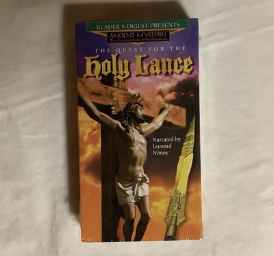 The Quest For The Holy Lance Narrated by Leonard Nimoy SEALED VHS tape New