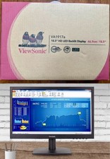 ViewSonic Monitor Matte Black VA1917A NEW IN BOX