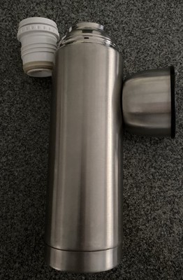 Thermoskanne aus Edelstahl von Steinbach, gebraucht