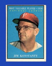 1961 Topps Set-Break #479 Jim Konstanty MVP EX-EXMINT *GMCARDS*