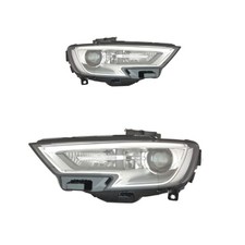 Xenon Scheinwerfer Set links rechts D5S H8 PWY24W passend für Audi A3 8V1 8VK