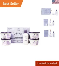 4 Oz Hair Relaxer Kit - Strengthening Cream for Dry Hair in 4 Applications