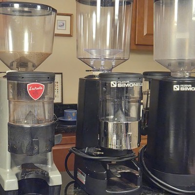 Nuova Simonelli Commercial Espresso Grinders w/ Hoppers