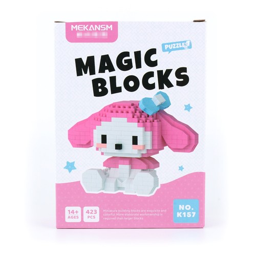 Cute Nanoblock Sanrio Series My Melody Micro-Sized Building Block Set ...