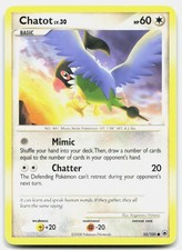 Majestic Dawn Chatot 55/100 Moderately Played Pokemon C Tcg Card