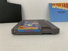Nintendo NES To The Earth Cartridge w/ Instruction Manual Tested Working CLEAN