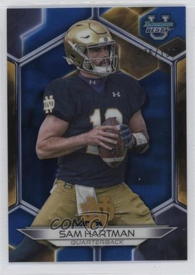 2023 Bowman U Blue Refractor 76/150 Sam Hartman #1 0c6