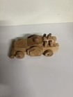 Vintage Wooden Race Car  Wheels Do move — photo 4