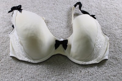 Hagan & O'Malley Women's Bra Ivory 34D Lace Underwire Padded