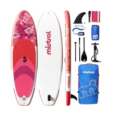 Mistral Inflatable Stand Up Paddle Board, 10'6''x33''x 6