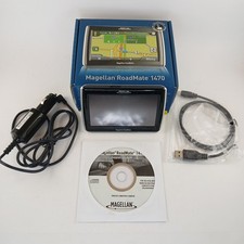 Magellan RoadMate 1470 GPS Navigator 4.7" Touchscreen Widescreen Tested Works