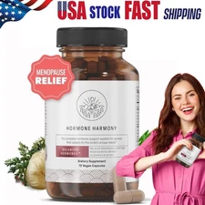 Happy Mammoth Hormone Harmony Natural Hormonal Support for Women 72 Capsules