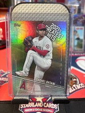 2022 Topps 2021's Greatest Hits Shohei Ohtani FOIL INSERT DODGERS ANGEL