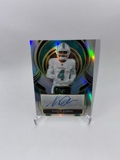 2025 Panini Select Kader Kohou Autograph Prizm Miami Dolphins Football #SIP-KKU