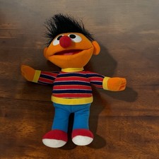 Vintage Sesame Street "Ernie" Plush Fisher-Price, 2001 11"
